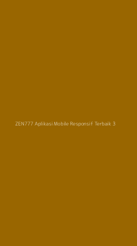 Tampilan Antarmuka Aplikasi Zen777 Aplikasi Mobile Responsif Terbaik - 3