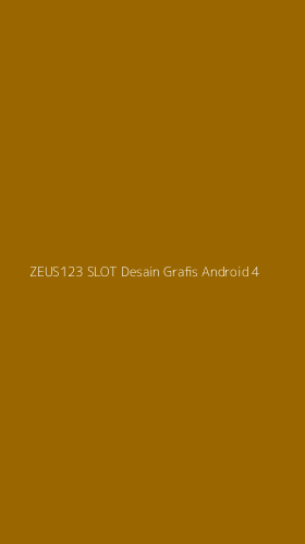 Tampilan Antarmuka Aplikasi Zeus123 Slot Desain Grafis Android - 4