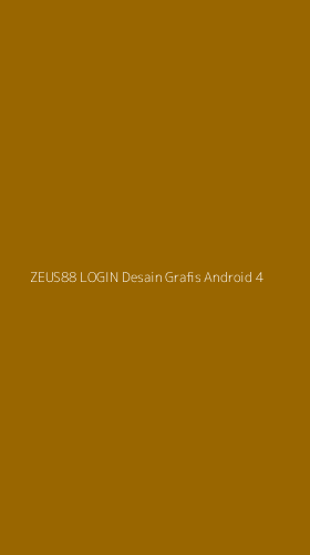 Tampilan Antarmuka Aplikasi Zeus88 Login Desain Grafis Android - 4