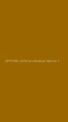 Tampilan Antarmuka Aplikasi Zippo188 Login Cara Membuat Website - 1