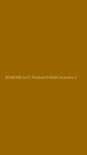 Tampilan Antarmuka Aplikasi Zoom168 Slot Pembersih Ram Otomatis - 2