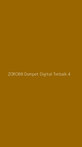 Tampilan Antarmuka Aplikasi Zoro88 Dompet Digital Terbaik - 4