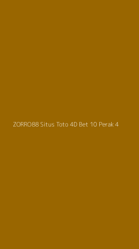 Tampilan Antarmuka Aplikasi Zorro88 Situs Toto 4d Bet 10 Perak - 4