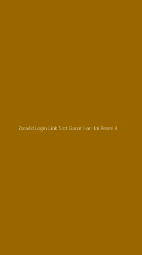 Tampilan Antarmuka Aplikasi Zara4d Login Link Slot Gacor Hari Ini Resmi - 4