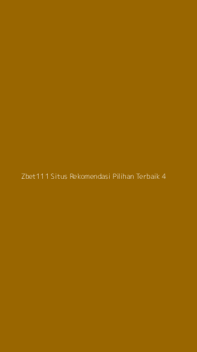 Tampilan Antarmuka Aplikasi Zbet111 Situs Rekomendasi Pilihan Terbaik - 4