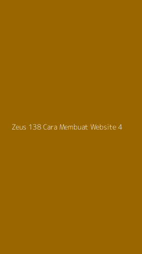 Tampilan Antarmuka Aplikasi Zeus 138 Cara Membuat Website - 4
