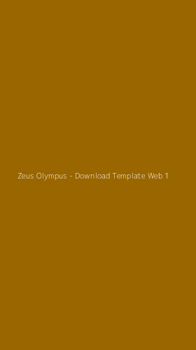Tampilan Antarmuka Aplikasi Zeus Olympus - Download Template Web - 1