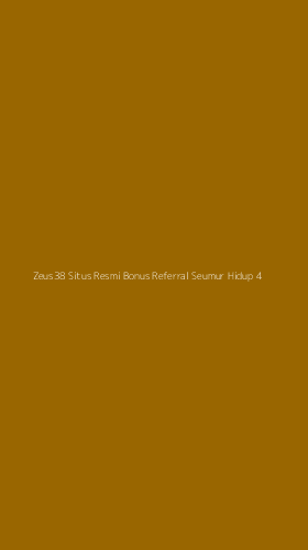 Tampilan Antarmuka Aplikasi Zeus38 Situs Resmi Bonus Referral Seumur Hidup - 4