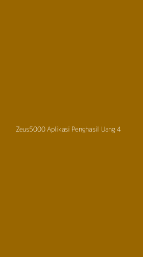 Tampilan Antarmuka Aplikasi Zeus5000 Aplikasi Penghasil Uang - 4