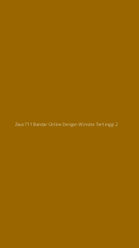 Tampilan Antarmuka Aplikasi Zeus711 Bandar Online Dengan Winrate Tertinggi - 2