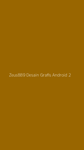 Tampilan Antarmuka Aplikasi Zeus889 Desain Grafis Android - 2