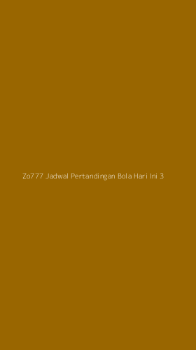 Tampilan Antarmuka Aplikasi Zo777 Jadwal Pertandingan Bola Hari Ini - 3