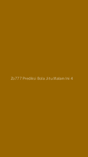 Tampilan Antarmuka Aplikasi Zo777 Prediksi Bola Jitu Malam Ini - 4
