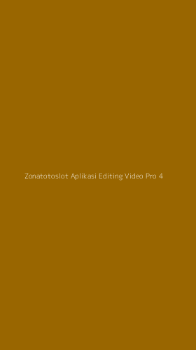 Tampilan Antarmuka Aplikasi Zonatotoslot Aplikasi Editing Video Pro - 4