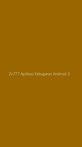 Tampilan Antarmuka Aplikasi Zv777 Aplikasi Kebugaran Android - 3