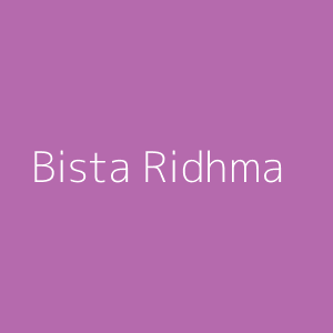 Bista Ridhma