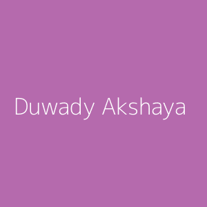 Duwady Akshaya