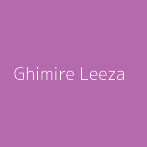 Ghimire Leeza