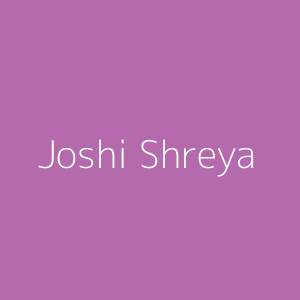 Joshi Shreya