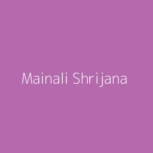 Mainali Shrijana