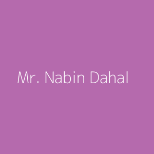 Mr. Nabin Dahal