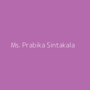 Ms. Prabika Sintakala
