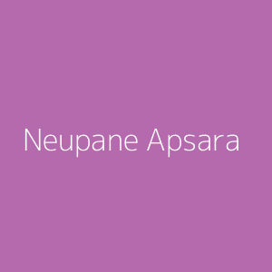 Neupane Apsara