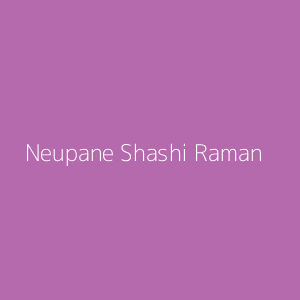 Neupane Shashi Raman