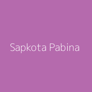 Sapkota Pabina