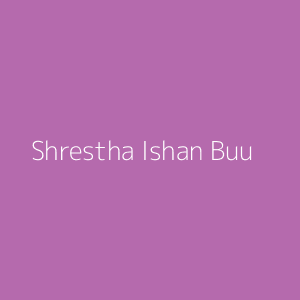 Shrestha Ishan Buu