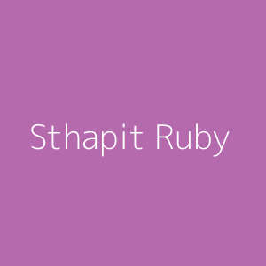 Sthapit Ruby