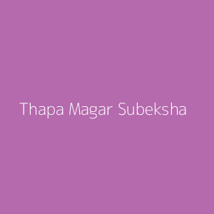 Thapa Magar Subeksha