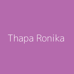 Thapa Ronika