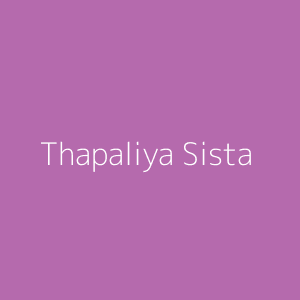 Thapaliya Sista