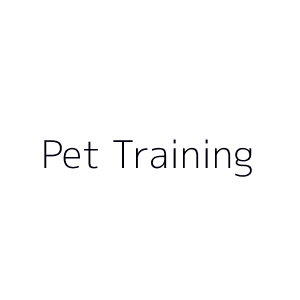 Pet Training