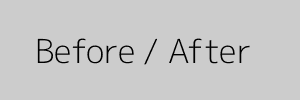 Before/Afterイメージ