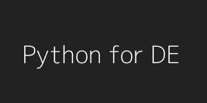 Python for Data Engineering (Coming Soon)