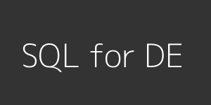 SQL for Data Engineering (Coming Soon)