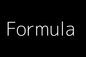 Formula