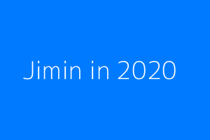 Jimin in 2020