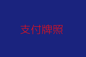 支付牌照