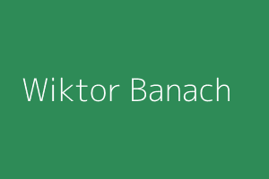 Zdjęcie Wiktora Banacha (wizualizacja)