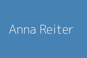 Zdjęcie Anny Reiter (wizualizacja)