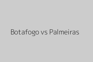 ボタフォゴ vs パルメイラス