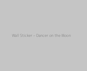 Wall Sticker - Dancer on the Moon