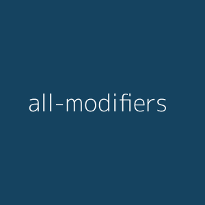 All modifiers demo image