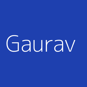 Gaurav Kumhare