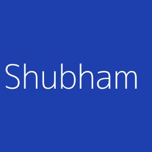 Shubham Soni