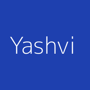 Yashvi Sahu