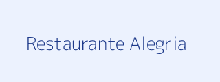 Restaurante Alegría